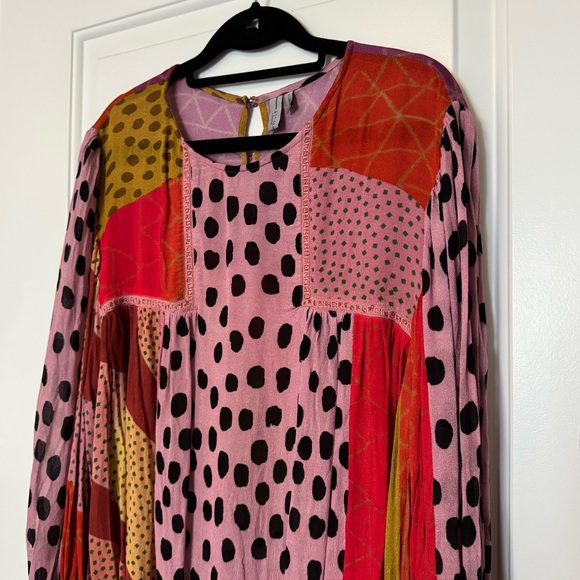 Anthropologie Bl^nk London Miranda Peasant Blouse, XL - Picture 11 of 16